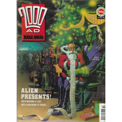 22nd December 1990 - 2000 AD - issue 710