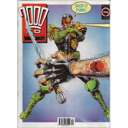 24th August 1991 - 2000 AD - issue 745