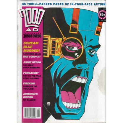 22nd May 1993 - 2000 AD - issue 836