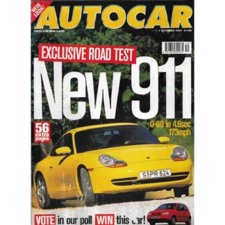 Autocar magazine - 1st October 1997