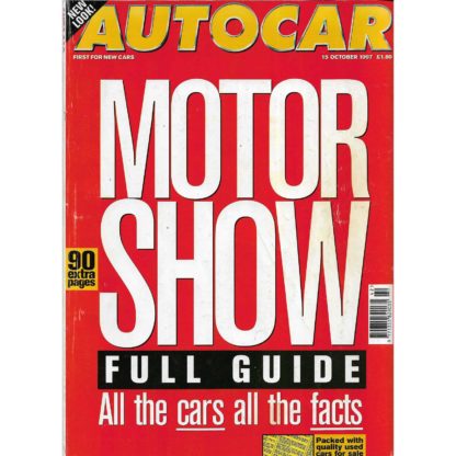 Autocar magazine - 15th October 1997