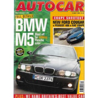 Autocar magazine - 13th May 1998