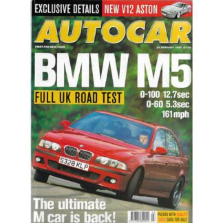 Autocar magazine - 20th January 1999