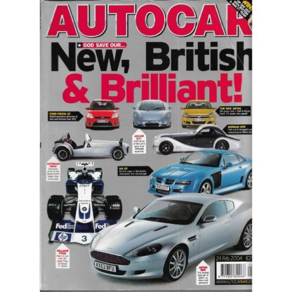Autocar magazine - 24th February 2004