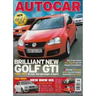 Autocar magazine - 2nd November 2004