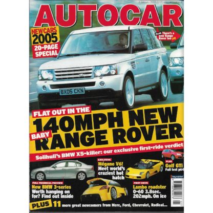 Autocar magazine - 4th January 2005