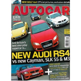 Autocar magazine - 21st February 2006