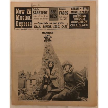 1st March1969 - NME (New Musical Express)