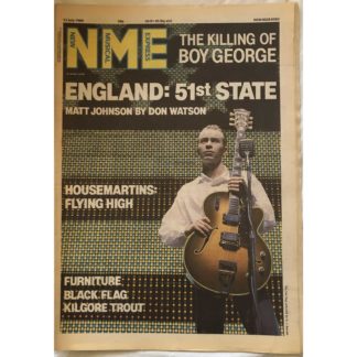 12th July 1986 - NME (New Musical Express)