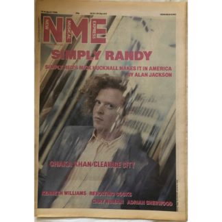 16th August 1986 - NME (New Musical Express)