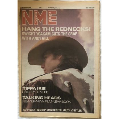 6th September 1986 - NME (New Musical Express)