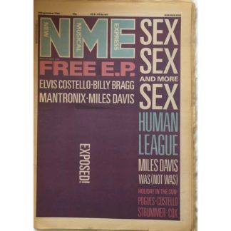 20th September 1986 - NME (New Musical Express)