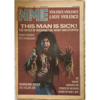4th October 1986 - NME (New Musical Express)