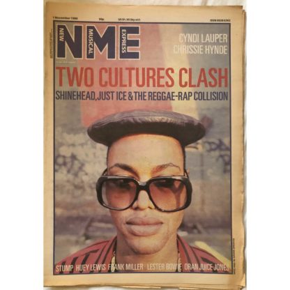 1st November 1986 - NME (New Musical Express)