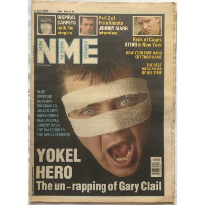 27th April 1991 - NME (New Musical Express)