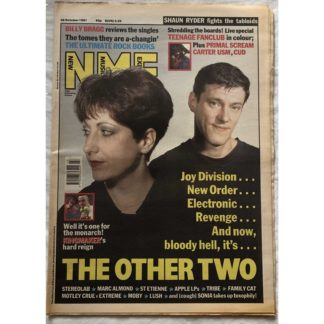 26th October 1991 - NME (New Musical Express)