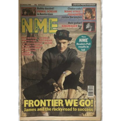 25th January 1992 - NME (New Musical Express)