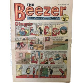 17th February 1973 - The Beezer - issue 892
