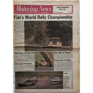 10th November 1977 - Motoring News - issue 1075