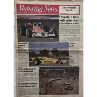 8th December 1977 - Motoring News - issue 1079