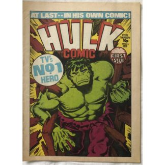 7th March 1979 - Hulk comic - FIRST EDITION - issue 1