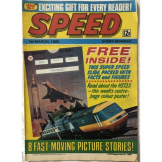 1st March 1980 - Speed comic - Issue 2