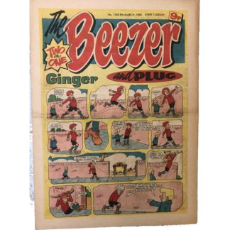 8th March 1980 - The Beezer and Plug - issue 1260