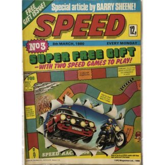 8th March 1980 - Speed comic - Issue 3