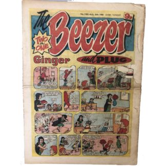30th August 1980 - The Beezer and Plug - issue 1285