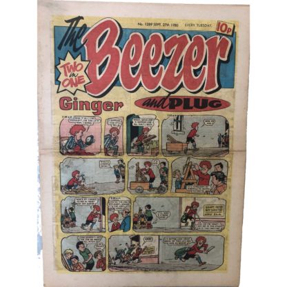 27th September 1980 - The Beezer and Plug - issue 1289