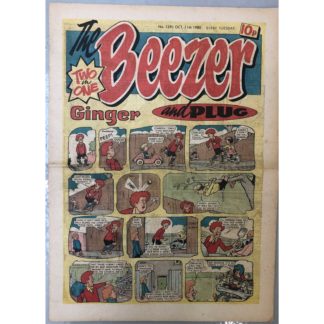 11th October 1980 - The Beezer and Plug - issue 1291