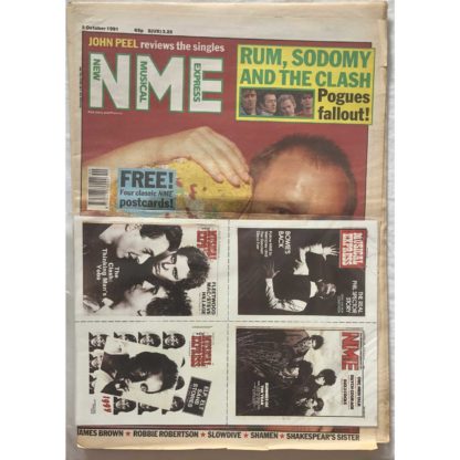 5th October 1991 - NME (New Musical Express)