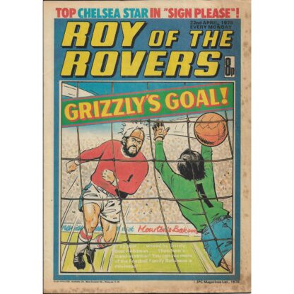 22nd April 1978 - Roy Of The Rovers