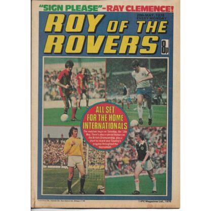20th May 1978 - Roy Of The Rovers