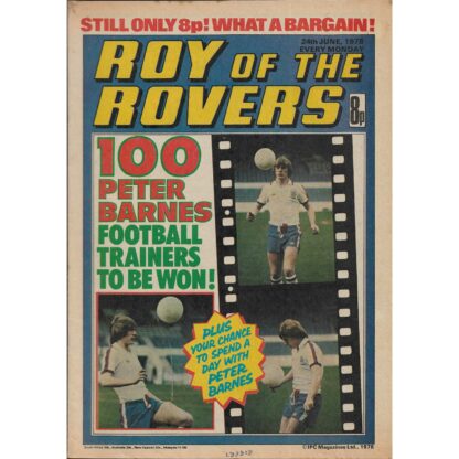 24th June 1978 - Roy Of The Rovers