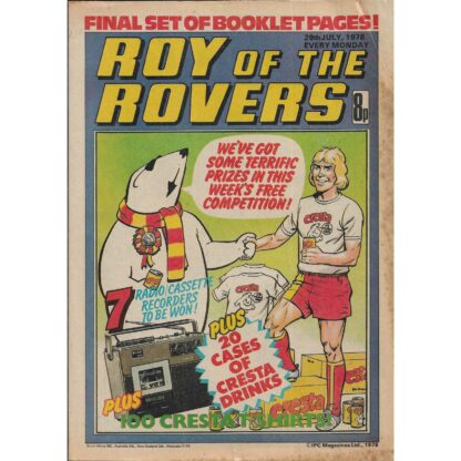 29th July 1978 - Roy Of The Rovers