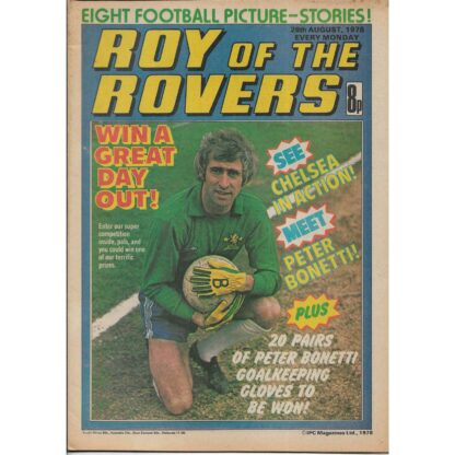 26th August 1978 - Roy Of The Rovers
