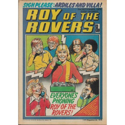 2nd September 1978 - Roy Of The Rovers