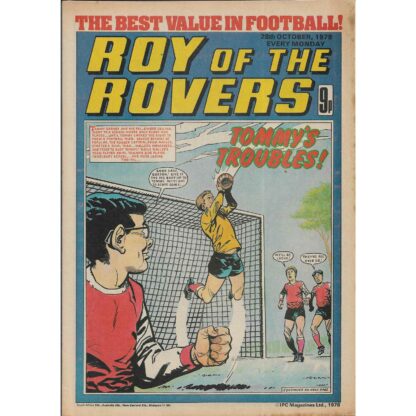 28th October 1978 - Roy Of The Rovers