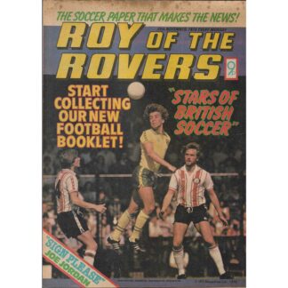 25th November 1978 - Roy Of The Rovers