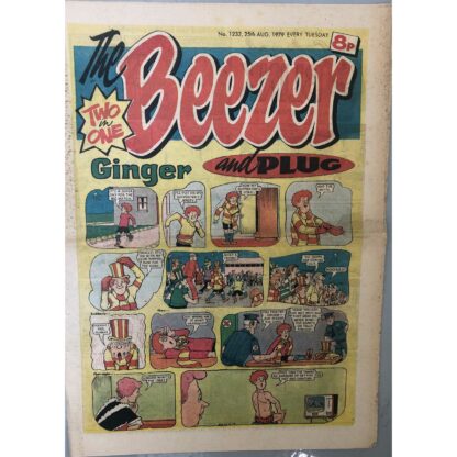 25th August 1979 - The Beezer and Plug - issue 1232