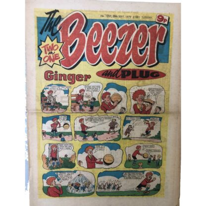 29th September 1979 - The Beezer and Plug - issue 1237