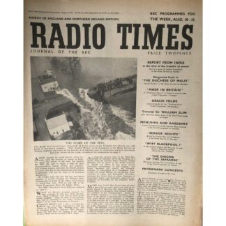 10th August 1947 - Radio Times