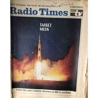 12th July 1969 - Radio Times - Moon Landing