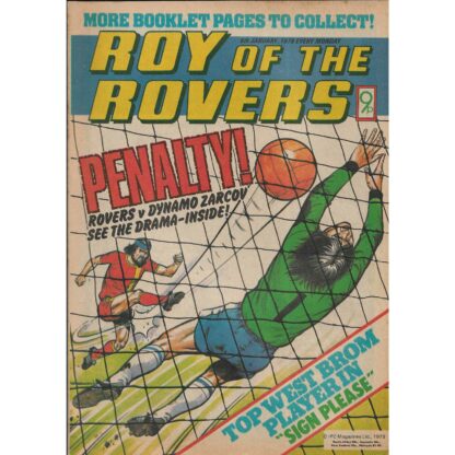 6th January 1979 - Roy Of The Rovers