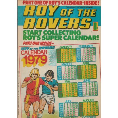 13th January 1979 - Roy Of The Rovers