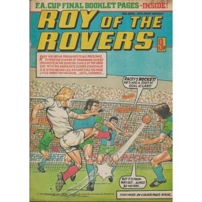 28th April 1979 - Roy Of The Rovers