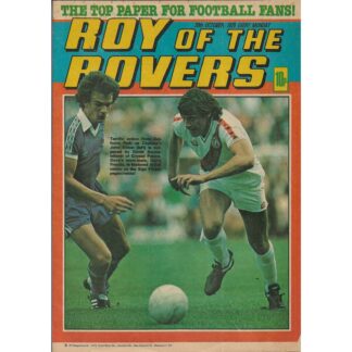 20th October 1979 - Roy Of The Rovers