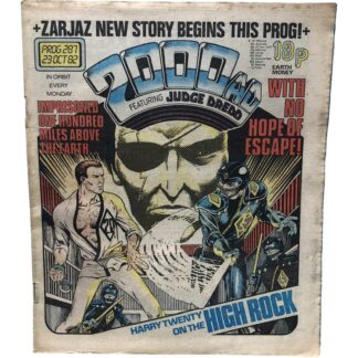 23rd October 1982 - BUY NOW - 2000 AD - issue 287 - an original comic.