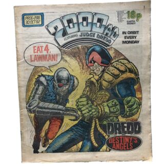 30th October 1982 - BUY NOW - 2000 AD - issue 288 - an original comic.